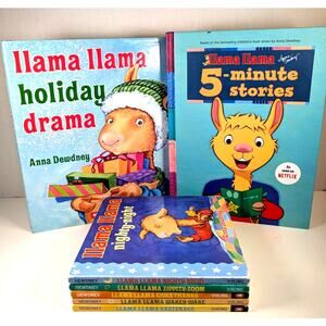 Lot of 7 Llama Llama Books series by Anna Dewdney~Board Books~5-min Stories